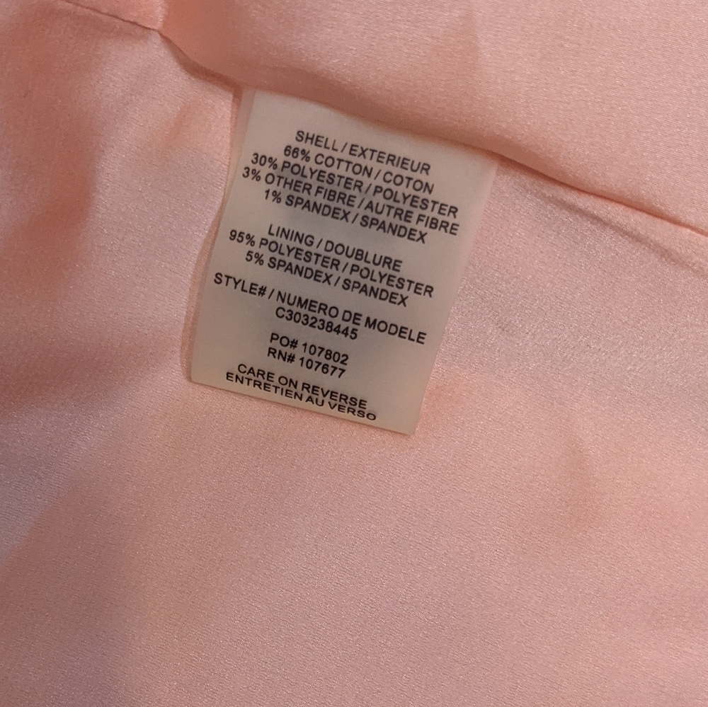 Alice & Olivia Pink Textured Blazer Jacket - Picture 7 of 13